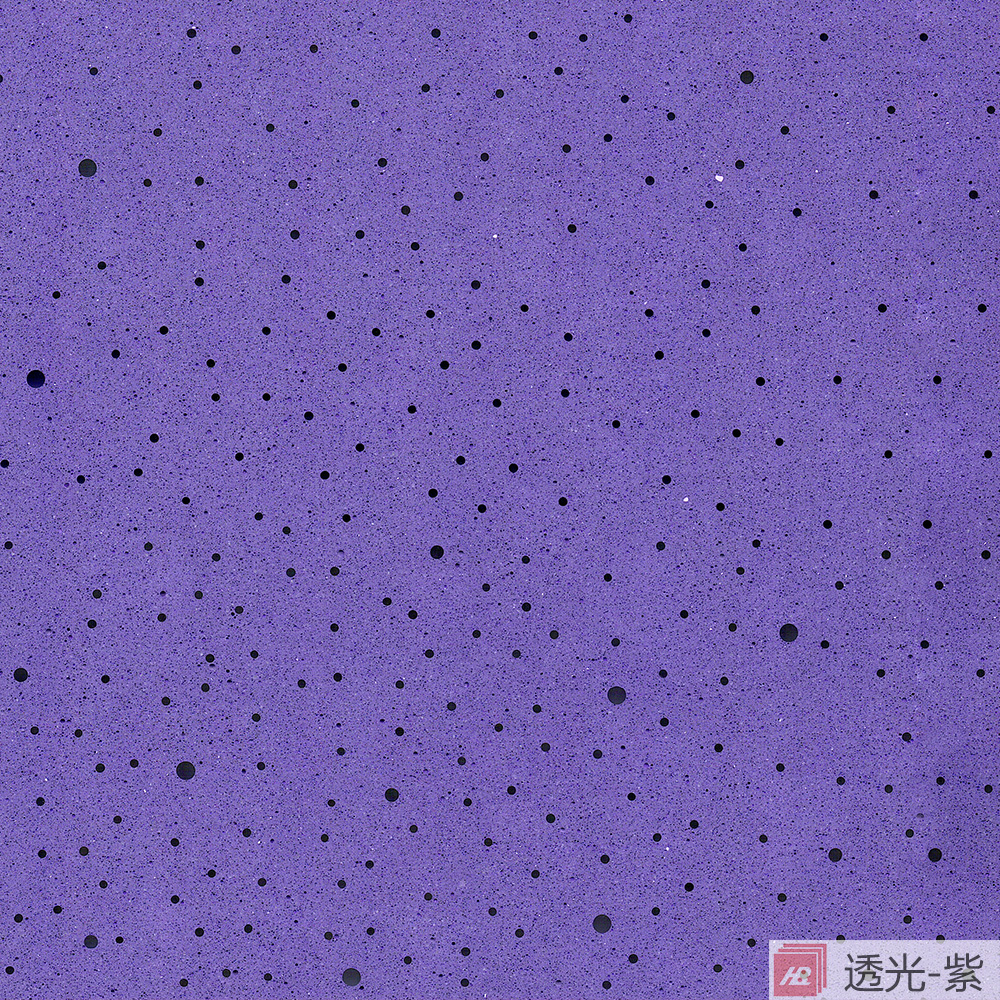 Translucent Light Premium Terrazzo-Purple